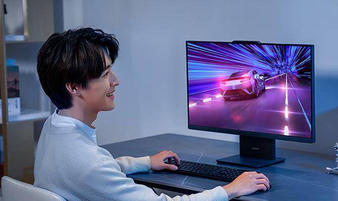 刷屏+i9-13900H一体台式电脑标杆！PG电子麻将胡了联想小新Pro2725K高(图2)